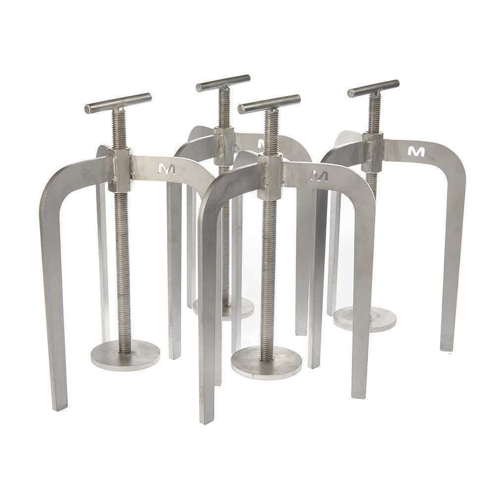 Metex Stainless Steel Liquid Screed Levelling Tripod image 1