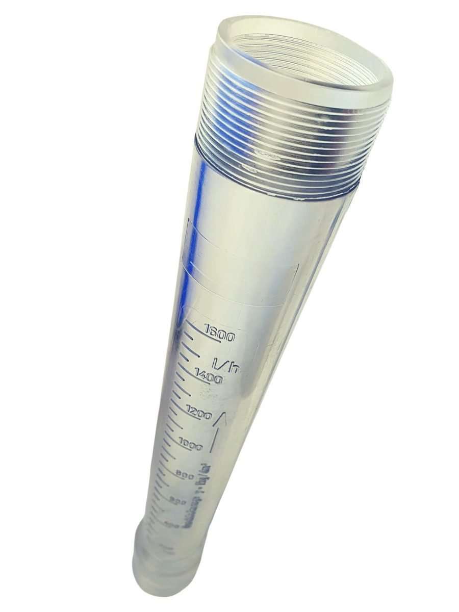 Water flow tube without fittings 3/4" image 0