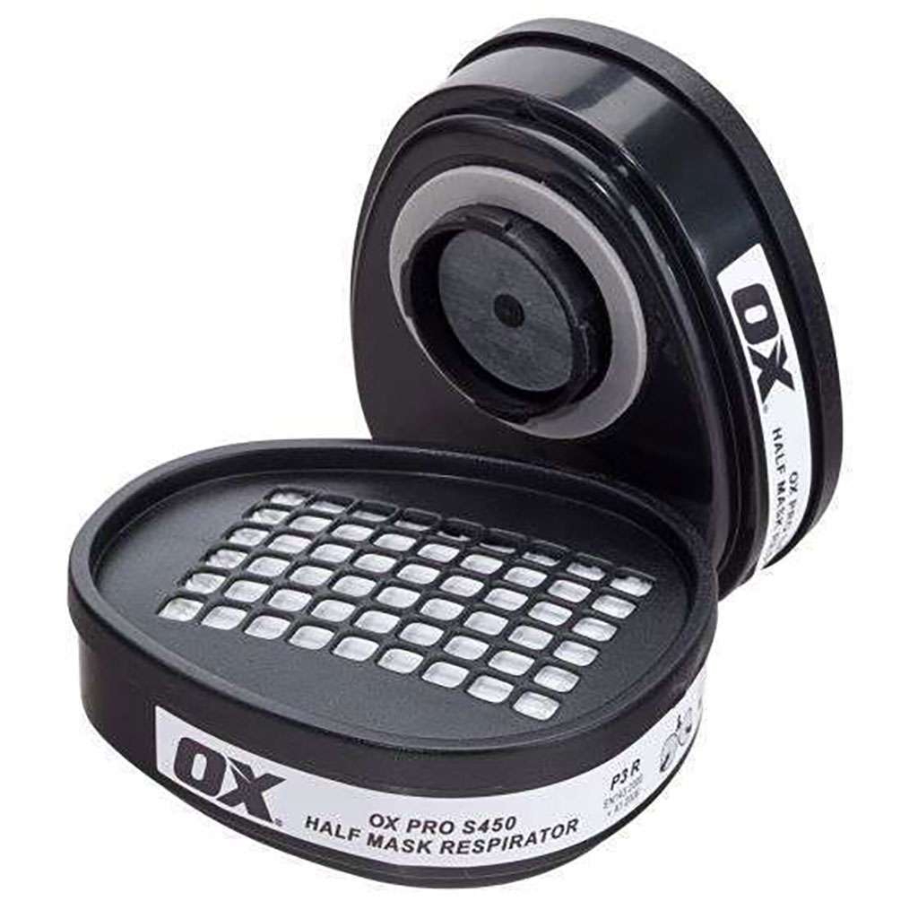 OX Pro S450 Half Mask Respirator Filters - P3 Filter image
