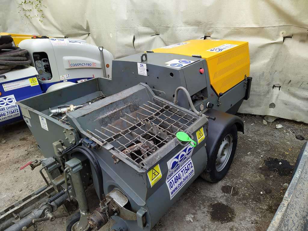 Putzmeister SP11 LMR & TMR Metal Canopy Hood image 1