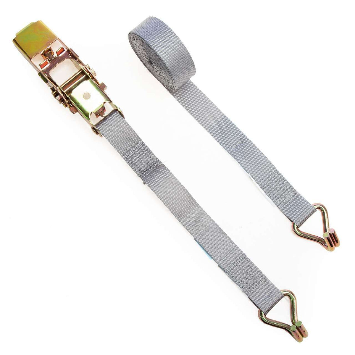 XTrade Ratchet Straps with Hooks 25mm x 4m image 0