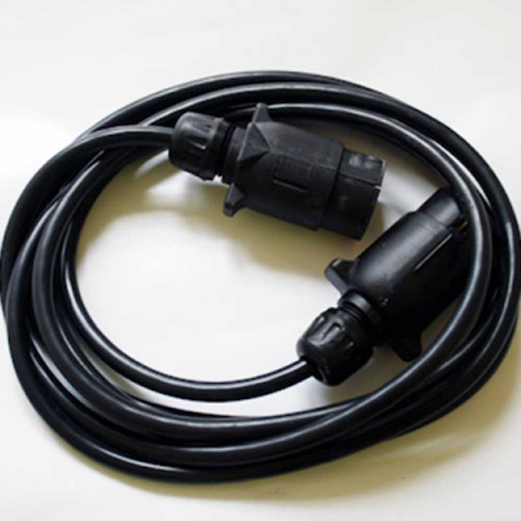 Tow Lighting cable 3m long 7 Pin (plug/plug) image 1