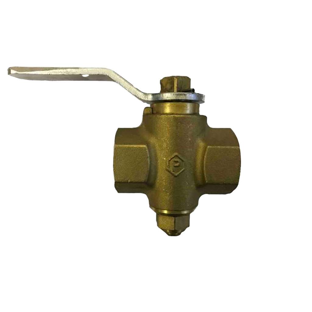 Brass Taper Shut off (Ball) Valve (1-inch female thread) image 1