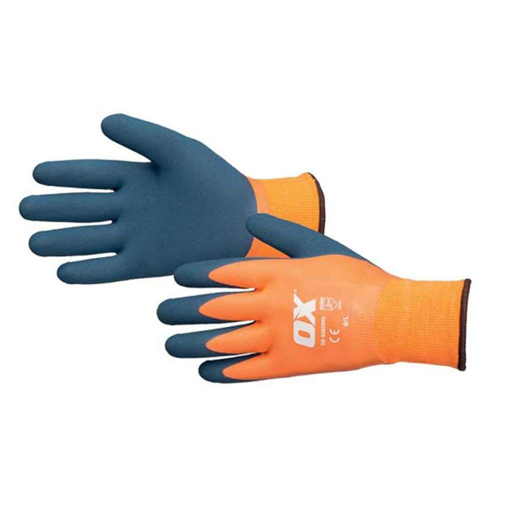 OX Waterproof Thermal Latex Gloves (Pair) image 0