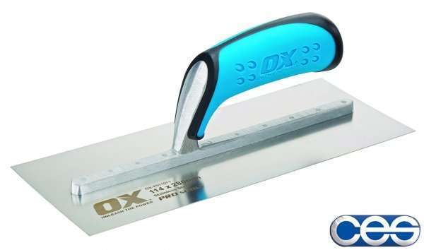 Ox Pro Stainless Steel Plasterers Trowel image 1