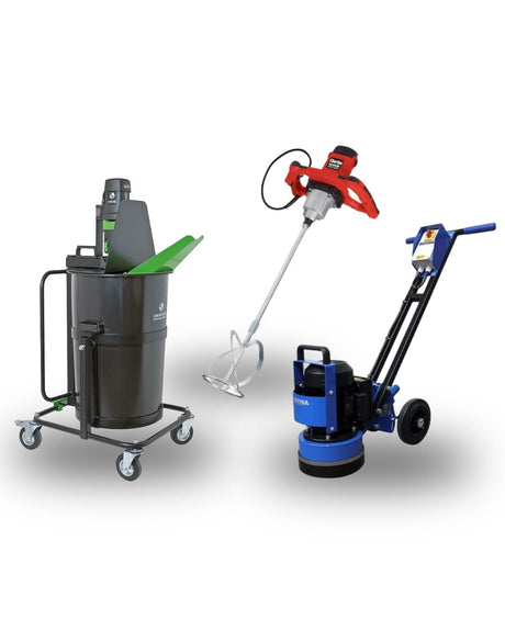 Refina PD23.2 9" Twin Handle Diamond Floor Grinder image 0