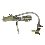 Putzmeister render spray gun with aluminium material shut off, 25mm female swivel coupling, air control and 14mm Nozzle image 0