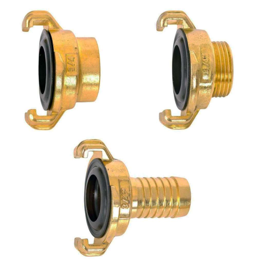 Brass Geka Hose Fitting image 0