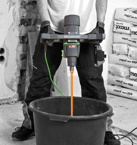 REFINA MM30 Megamixer 1800W Plaster Mixer with 160mm Paddle image 1