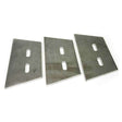 Baron E120 mixer replacement paddle (blade) set of 3 image 0