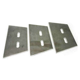 Baron E120 mixer replacement paddle (blade) set of 3 image 0