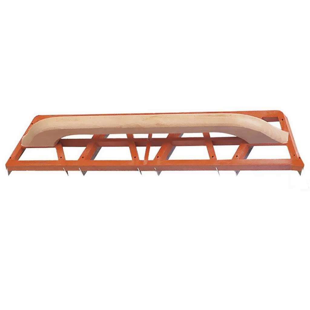 Toothed Angle Plane 500 x 85 mm with 8 blades image 2