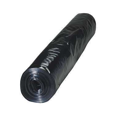 500 Gauge Polythene 4m X 25m (125mu) Black image 0