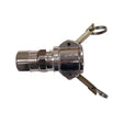 25mm female aluminium swivel coupling for render spray gun image 0