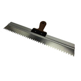 Notched Render Spatula 600mm (8x8mm teeth) image 0