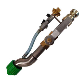 Metal Render Spray gun with 14mm screw cap and material shut off valve image 0
