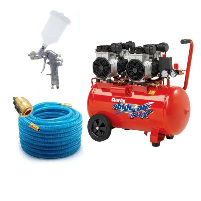 CES Paint Spray Compressor Kit - 240v - 16cfm image 0