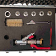 Acrylic Render Spray Gun Set in a Case with Nozzles image 0