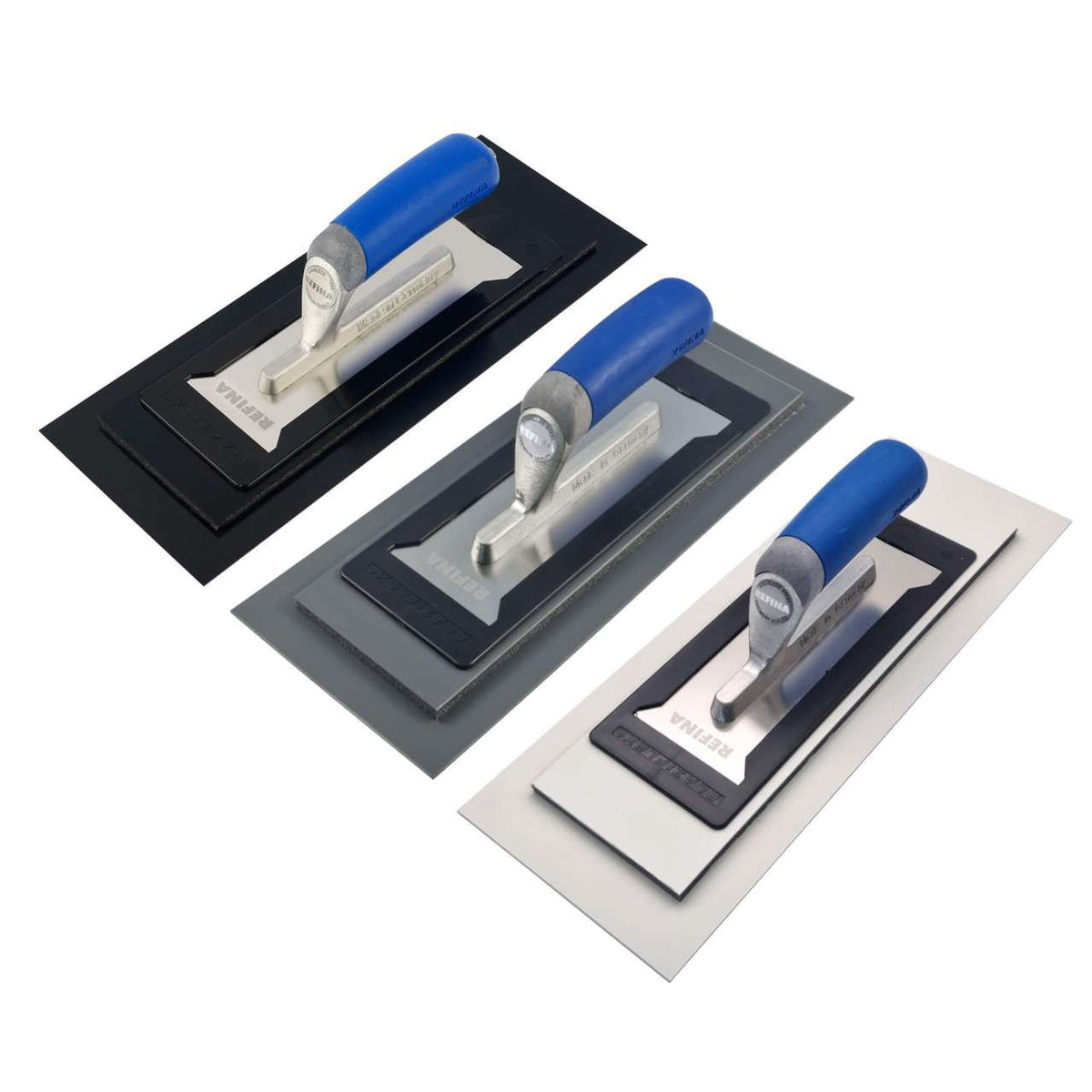 Refina Complete PlaziFLEX Foam Back Plastic Plastering Skimming Trowels image 0