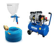 Refina Top Coat Render Hopper Gun with Compressor Kit image 0