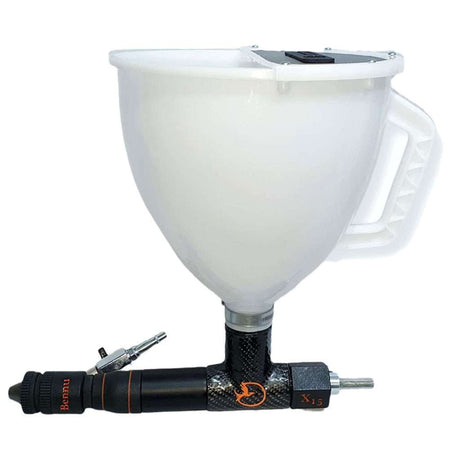 Bennu X15 Carbon Spray Gun with Air hose and Compressor Kit image 3
