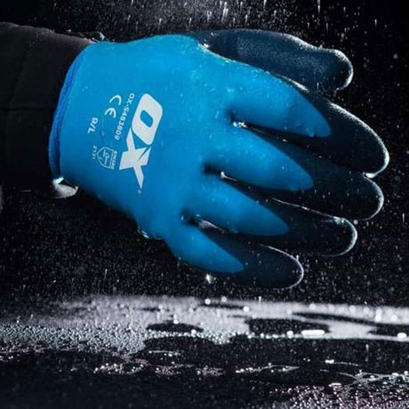 OX Waterproof Latex Gloves (Pair) image 1