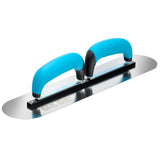OX Pro Stainless Steel Double Handle Pool Resin Trowel image 0