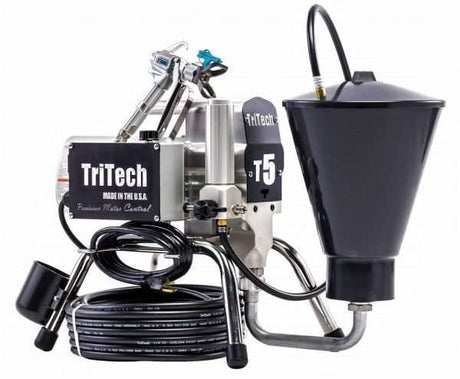 TriTech T5 Airless Paint Sprayer - 110v, Carry + Hopper image