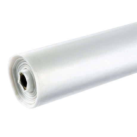 TPS Clear Polythene Sheeting 4m x 25m image 0