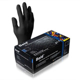 Aurelia Bold Disposable Black Nitrile Gloves image 2