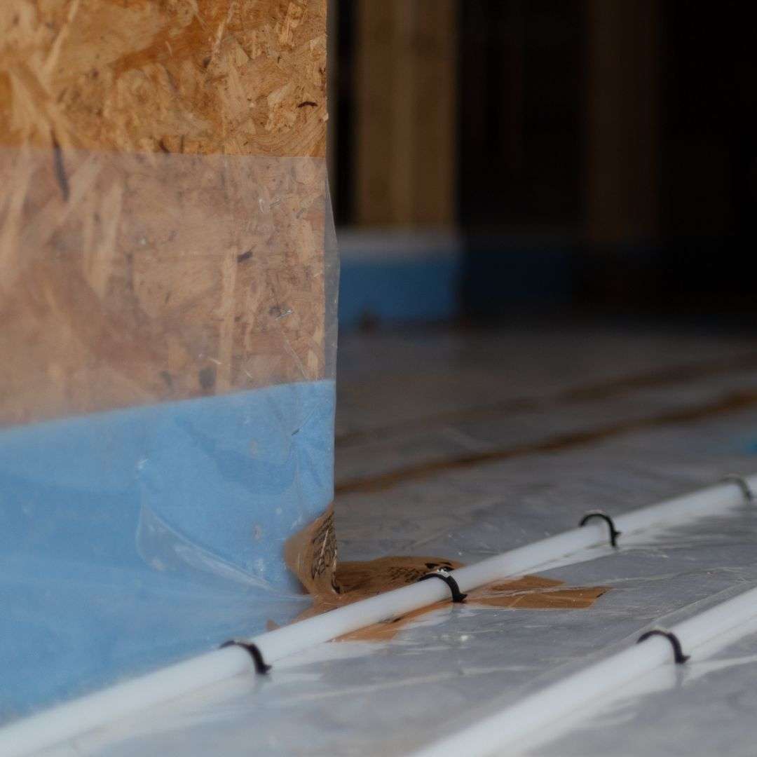 8mm x 100mm Screed Edging Perimeter Roll 50m image 1