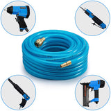 15m Air Hose including Euro Push Fittings image 1