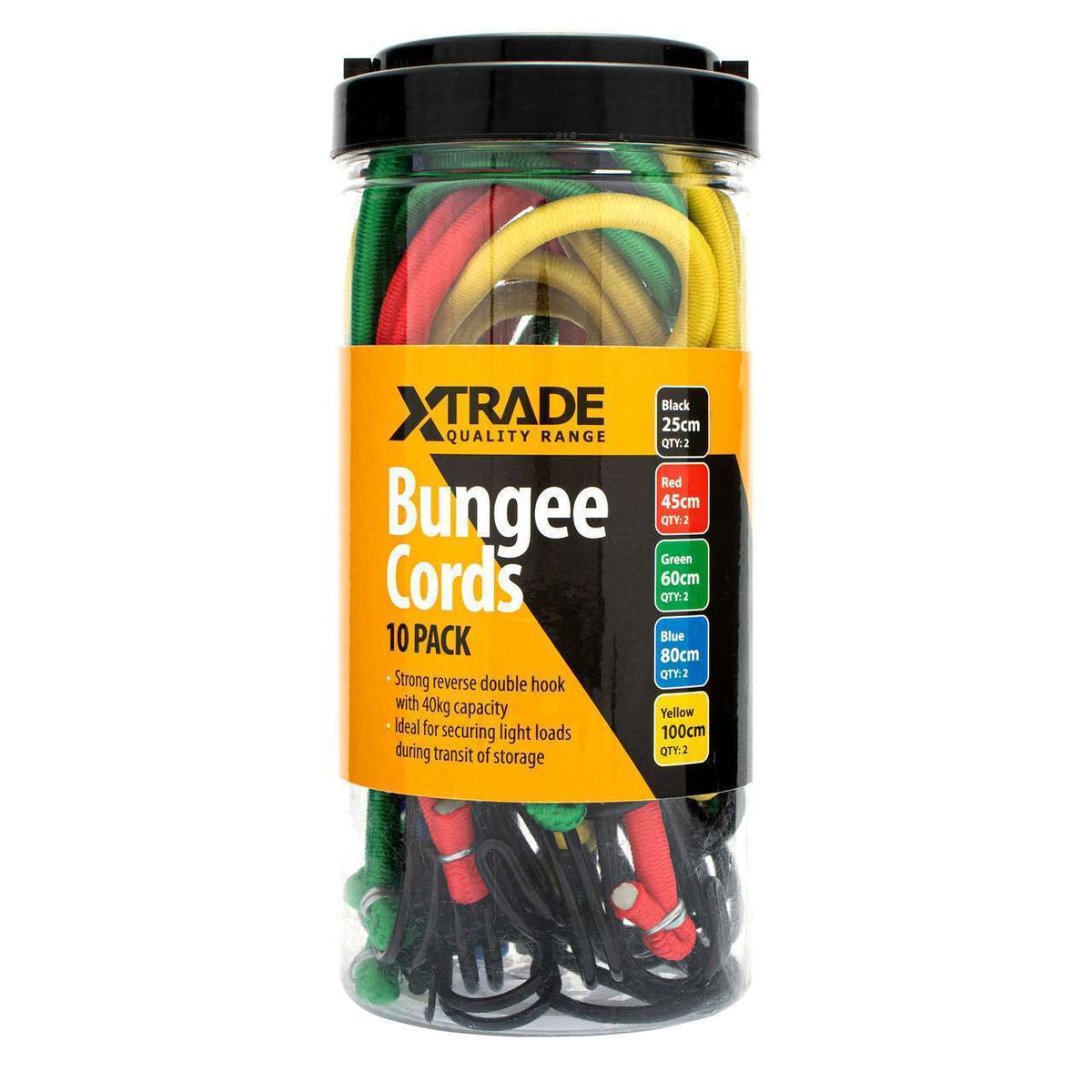 XTrade Bungee Cords (10 Pack) image 0