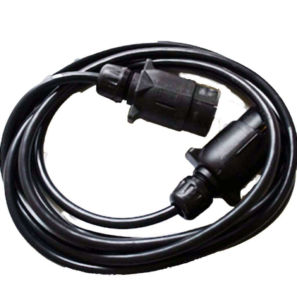 Tow Lighting cable 3m long 7 Pin (plug/plug) image 0