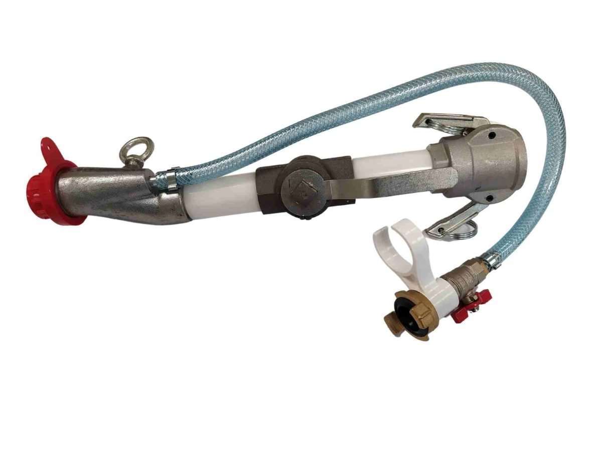 Render Spray Gun 300mm with aluminium taper valve and air shut off image 0