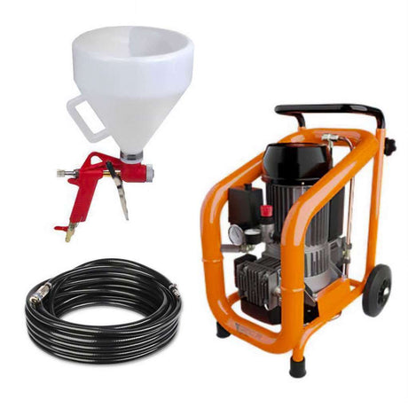 Top Coat Render Hopper Gun with Compressor Kit image 0