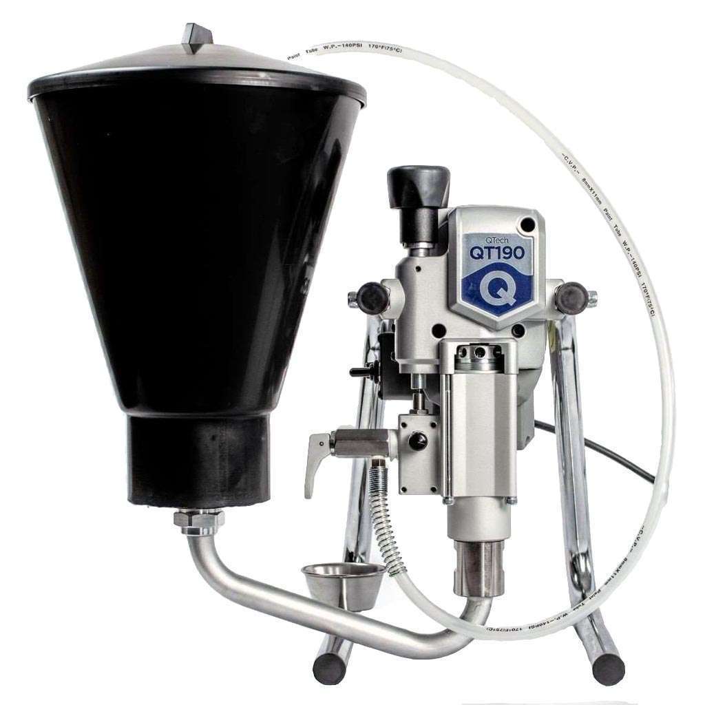 QTech QT190 Airless Paint Sprayer - 110v, Carry + Hopper image