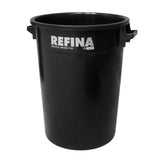 Refina X-2 Black Heavy Duty Plaster Mixing Bucket Tub - 100L image