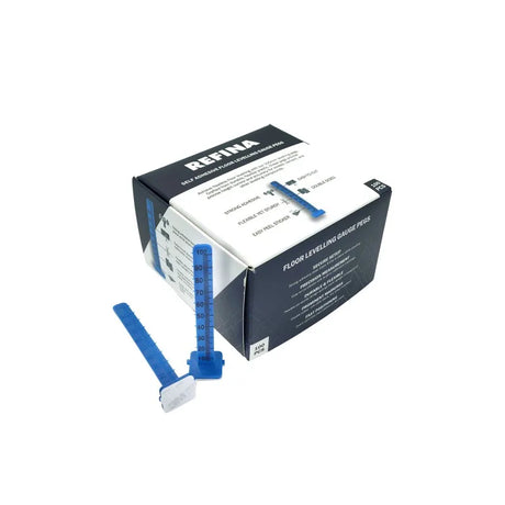 Refina latex floor screed level measuring pegs (pack of 100)