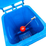 240L Wheelie Bin Water Butt with Geka Connections & Hose