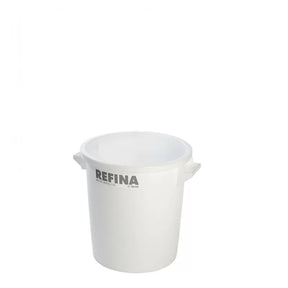Refina X-1 White Heavy Duty Food Grade Plaster Mixing Bucket Tub - 35L image