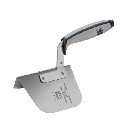 Ragni R65350S External Corner Trowel 4-1/2 x 3-3/8 " Leading Corner image 0