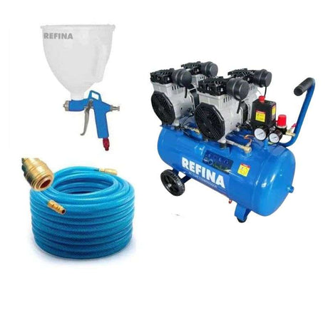 Refina Top Coat Render Hopper Gun with Compressor Kit image