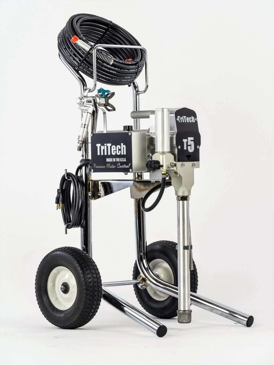 TriTech T5 Airless Paint Sprayer - 220v/240v, Cart image