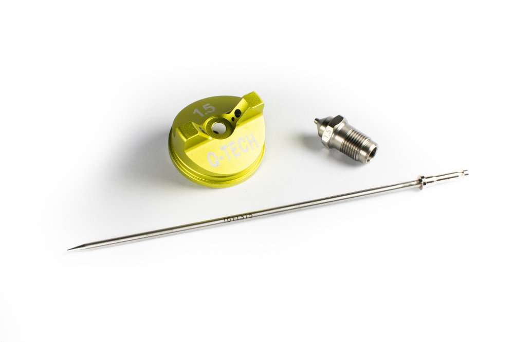 Needle Nozzle and Air Cap Kit for QTech HVLP Paint Sprayer - 1.5 image