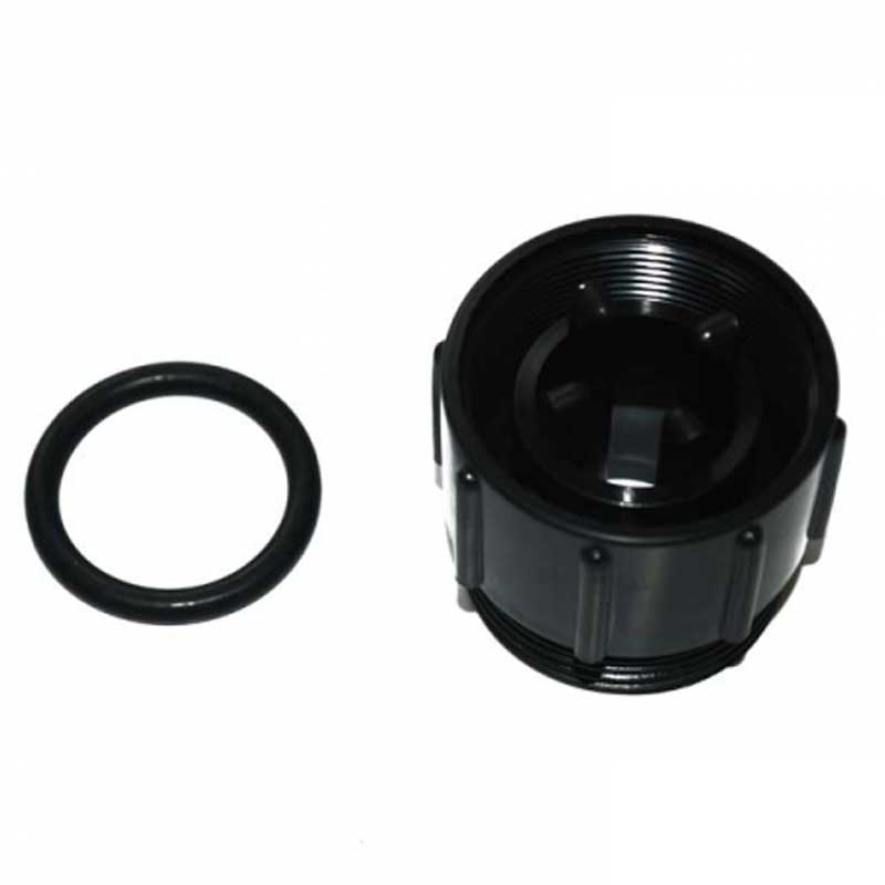 Black caps for water flow tube 3/4" (individual) image 1