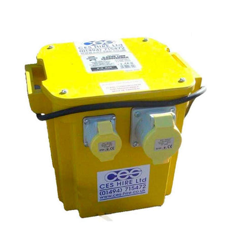 Transformer 5KVA (3.5KVA Continuous) 110v 1 x 16 amp & 1 x 32 amp socket (HIRE) image 0