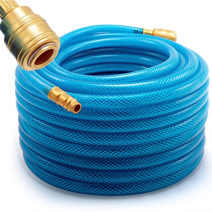15m Air Hose including Euro Push Fittings image 0