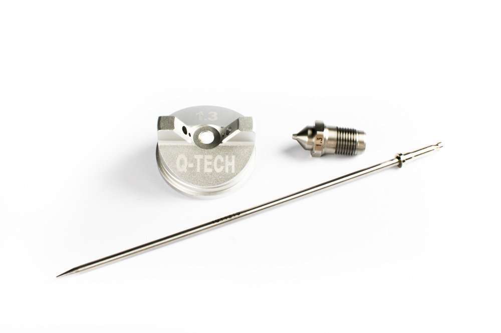 Needle Nozzle and Air Cap Kit for QTech HVLP Paint Sprayer - 1.3 image